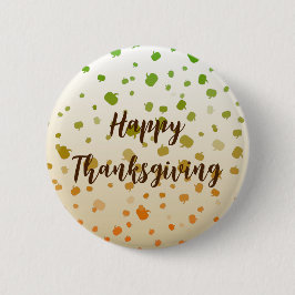 Thanksgiving Pumpkins Ronde Button 5,7 Cm