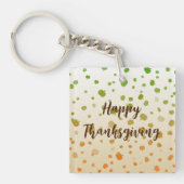 Thanksgiving Pumpkins Sleutelhanger (Voorkant)