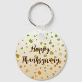 Thanksgiving Pumpkins Sleutelhanger (Voorkant)