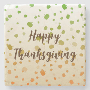 Thanksgiving Pumpkins Stenen Onderzetter
