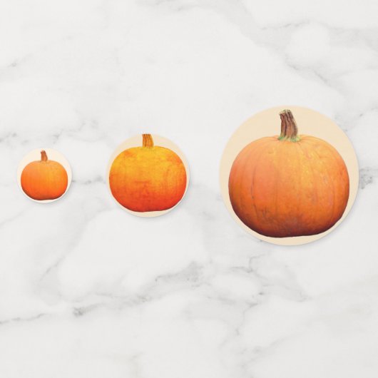 Thanksgiving Pumpkins Table Confetti (Voorkanten)