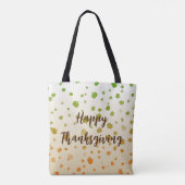 Thanksgiving Pumpkins Tote Bag (Achterkant)