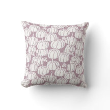 Thanksgiving pumpkins with leaves in pastel color 