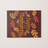 Thanksgiving Puzzle Legpuzzel (Horizontaal)