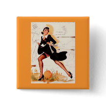 Thanksgiving Quaker Girl Pin Up Girl