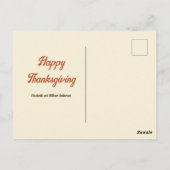 Thanksgiving Quote door John F. Kennedy 2-zijdig Briefkaart (Achterkant)