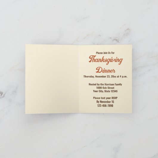 Thanksgiving Quote door John F. Kennedy Dinner (Binnen)