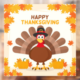Thanksgiving Raamsticker