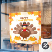 Thanksgiving Raamsticker (Cafe Raam)