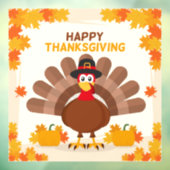 Thanksgiving Raamsticker (Vel 3)