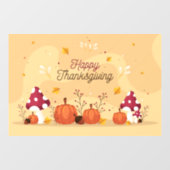 Thanksgiving Raamsticker (Vel)