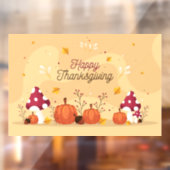 Thanksgiving Raamsticker (Vel 2)