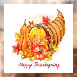 Thanksgiving Raamsticker