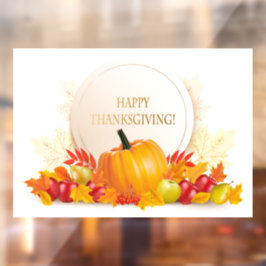 Thanksgiving Raamsticker