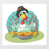 Thanksgiving Raamsticker (Vel)