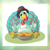 Thanksgiving Raamsticker (Vel 3)