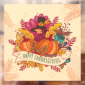 Thanksgiving Raamsticker (Vel 2)