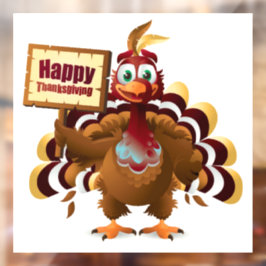 Thanksgiving Raamsticker