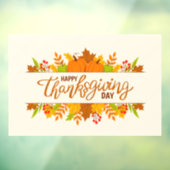Thanksgiving Raamsticker (Vel 3)