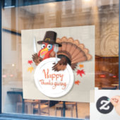 Thanksgiving Raamsticker (Cafe Raam)