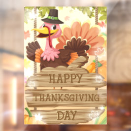 Thanksgiving Raamsticker