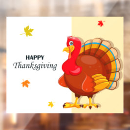 Thanksgiving Raamsticker