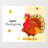 Thanksgiving Raamsticker (Vel)