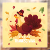 Thanksgiving Raamsticker (Vel 2)