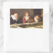  Thanksgiving Rechthoekige Sticker (Tas)