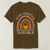 Thanksgiving regenboogluipaard t-shirt (Design voorkant)