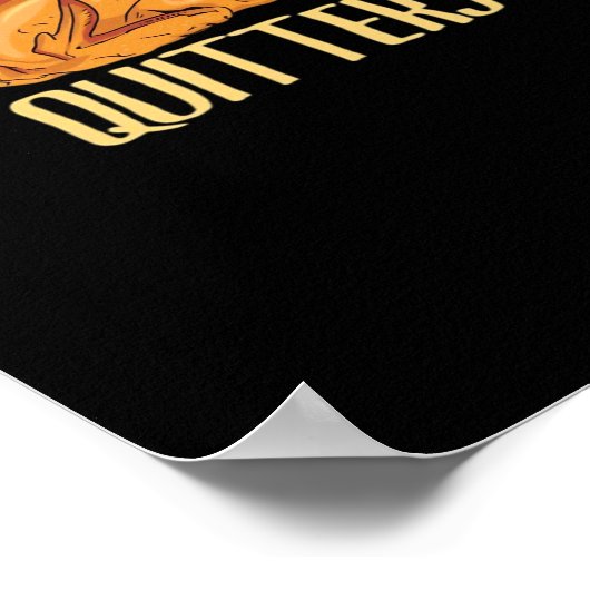 Thanksgiving - restjes zijn voor citaten CL Poster (Hoek)