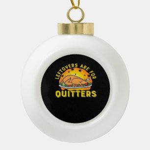 Thanksgiving restjes zijn voor stoppers met turke keramische bal ornament