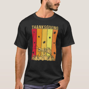 Thanksgiving Retro Ant Matching Family Pajamas T-shirt