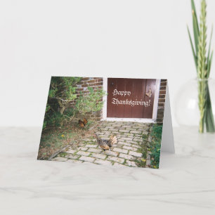 Thanksgiving, Robert E. Lee Estate, Virginia Feestdagen Kaart