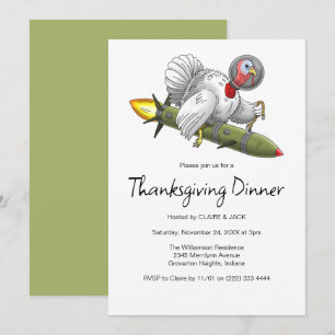 Thanksgiving Rocket Turkije Kaart