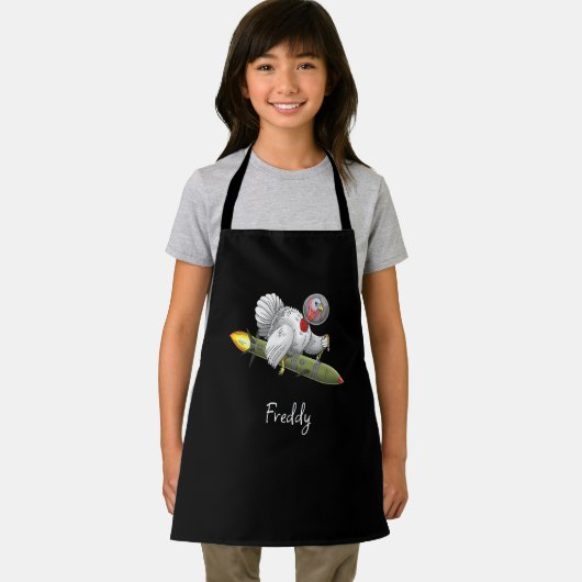 Thanksgiving Rocket Turkije Schort (Insitu)