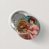 Thanksgiving Ronde Button 3,2 Cm (Voorkant /achterkant)