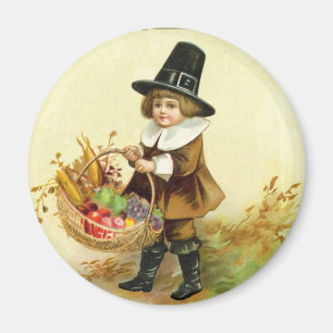 Thanksgiving Ronde Magnet