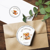 Thanksgiving  ronde sticker