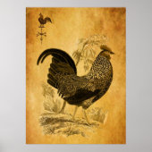 Thanksgiving Rooster Poster (Voorkant)