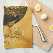 Thanksgiving Rooster Theedoek (Quarter Fold)