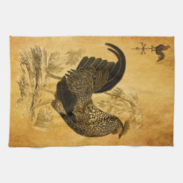 Thanksgiving Rooster Theedoek