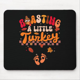 Thanksgiving roosteren een beetje Turkije Zwangers Muismat