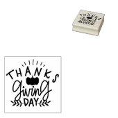 Thanksgiving Rubberstempel (Gestempeld)
