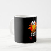 Thanksgiving Running Funny Turkey Trot Squad Koffiemok (Voorkant links)