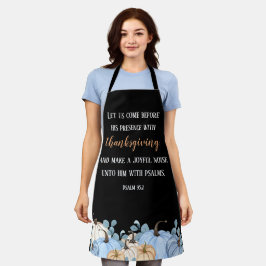 Thanksgiving - Rustic Black Scripting Schort