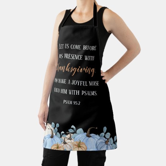 Thanksgiving - Rustic Black Scripting Schort (Insitu)