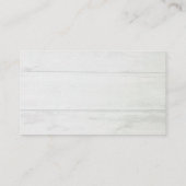 Thanksgiving Rustic Waterverf Floral Bouquet Plaatskaartje (Achterkant)