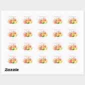 Thanksgiving rustieke pompoen Sticker (Vel)