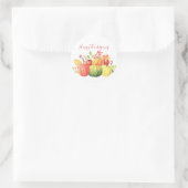 Thanksgiving rustieke pompoen Sticker (Tas)